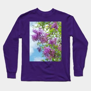 Lilacs on a Sunny Day Long Sleeve T-Shirt